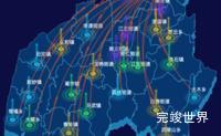 重庆市涪陵区geoJson地图渲染实例